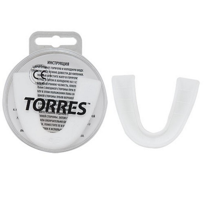 Капа Torres PRL1021WT, термопластичная, белая 800_800