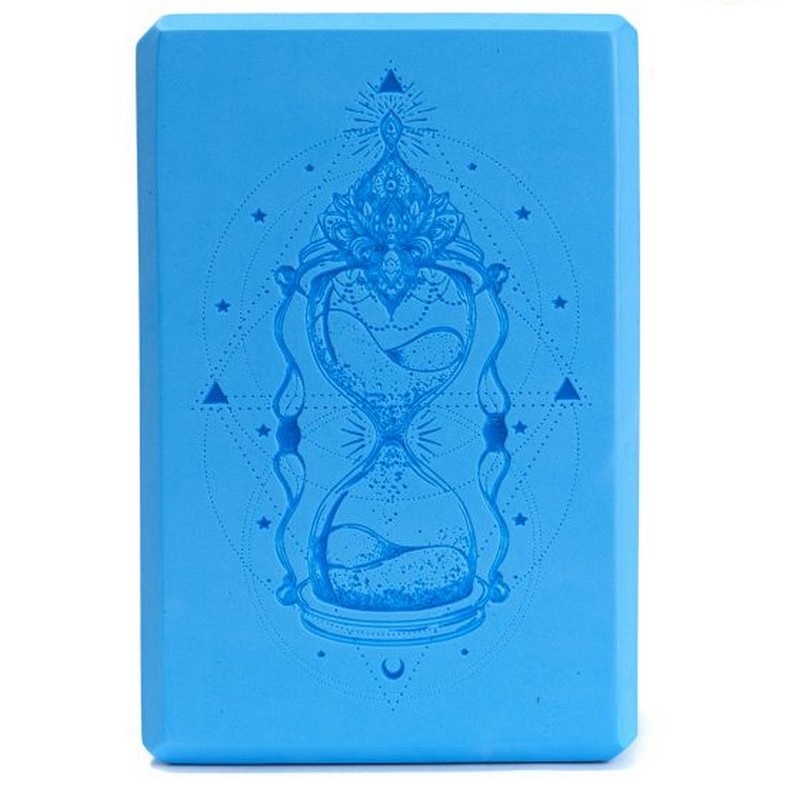Блок для йоги Inex EVA 3 Yoga Block YGBK3-CB689 23x15x7 см, синий,  - купить со скидкой