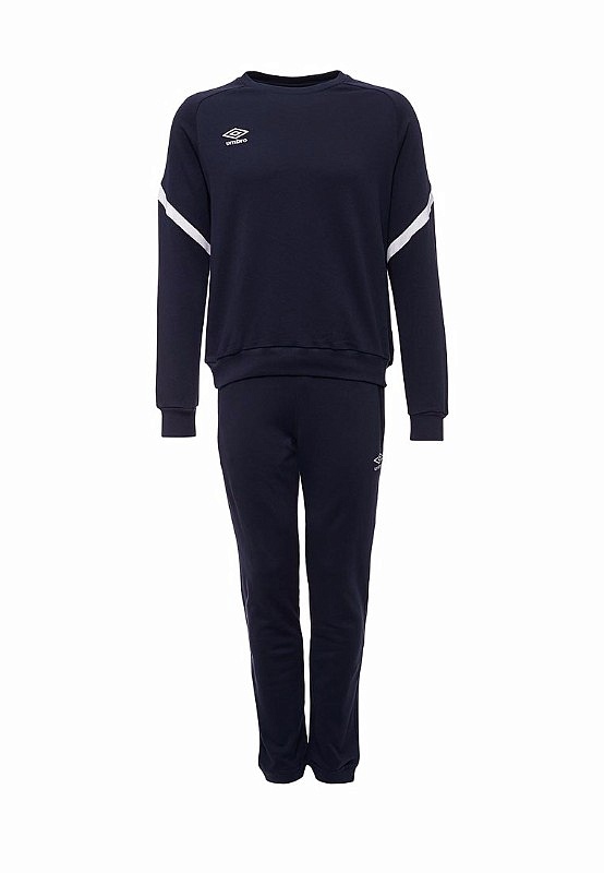 

Костюм спортивный Umbro Avante Cotton Suit 350117 (091) т.син/бел.