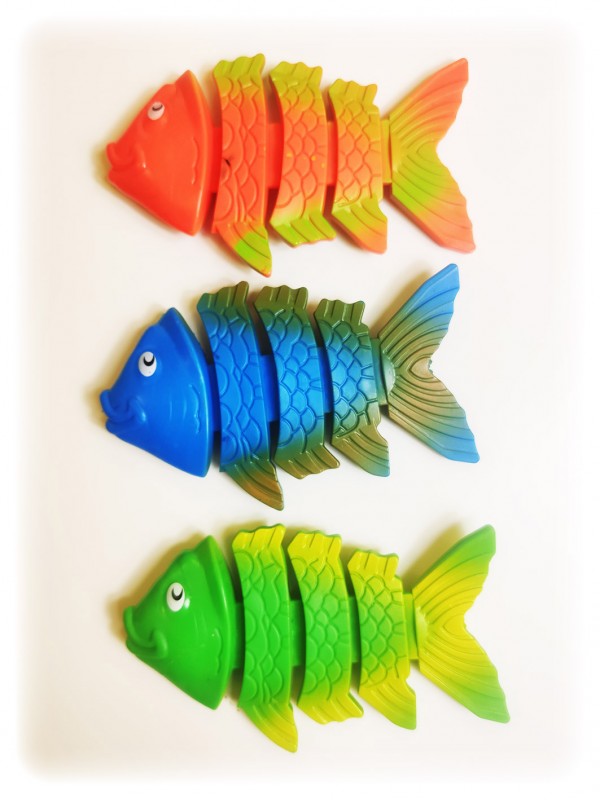 фото Гибкие рыбки для ныряния (3 шт) hydrotonus 242005