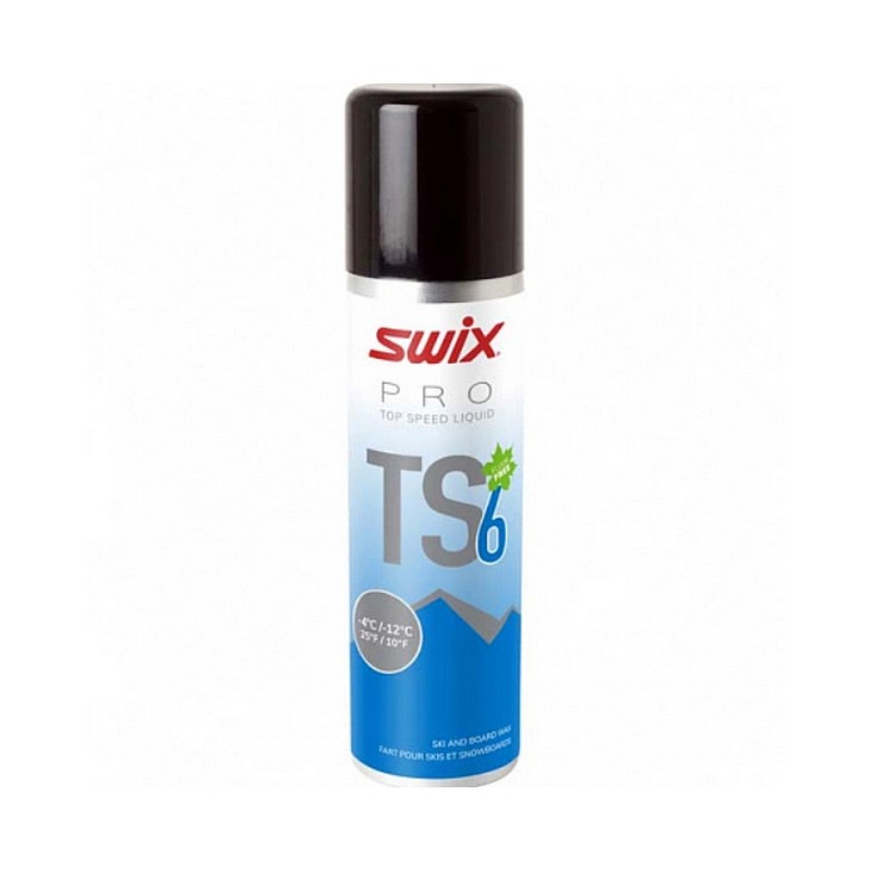 фото Парафин углеводородный, жидкий swix ts6 blue (-4°с -12°с) 50 ml ts06l-12