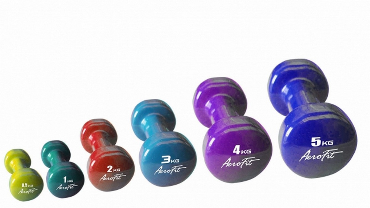 

Гантель в виниловой оболочке 2 кг Aerofit AFVD2 (AFVD107-2KG) красный