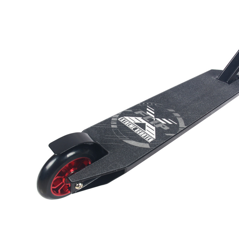 Самокат трюковый RGX Flip 2.0 HIC black/red 800_800