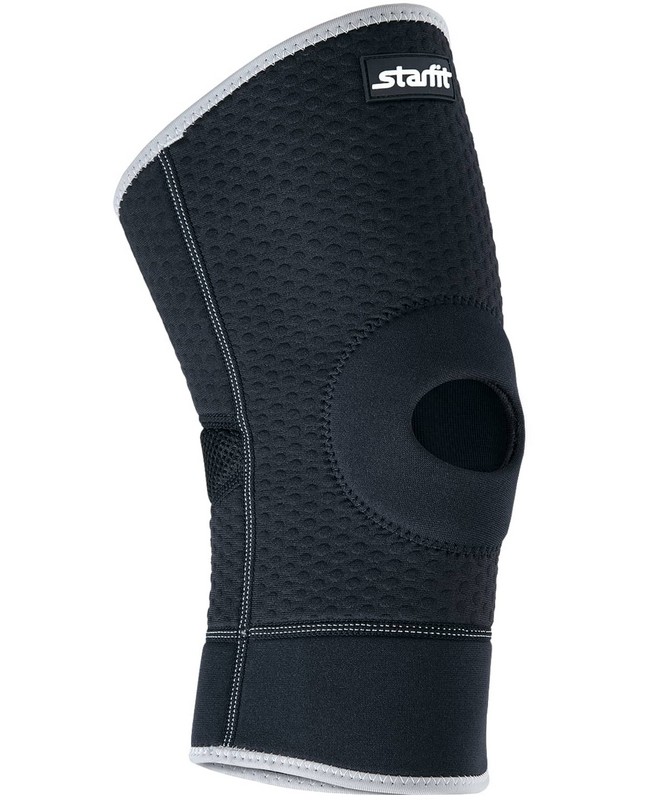 фото Суппорт колена неопреновый core star fit su-503 черный