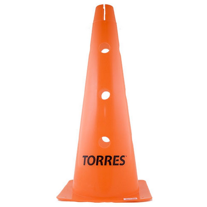 Купить Конус тренировочный Torres h46 см, с отверстиями для штанги TR1011,