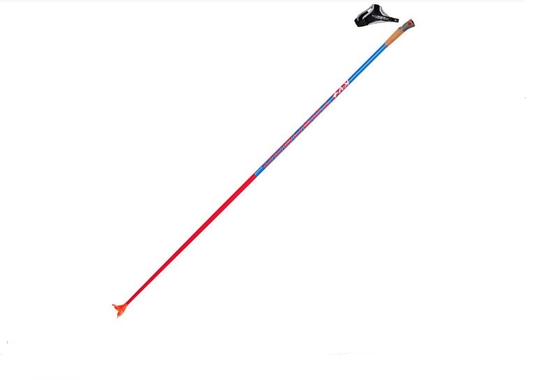 Лыжные палки KV+ (23P010J) Tornado Jr. (Карбон 30%) (синий/красный) 778_544