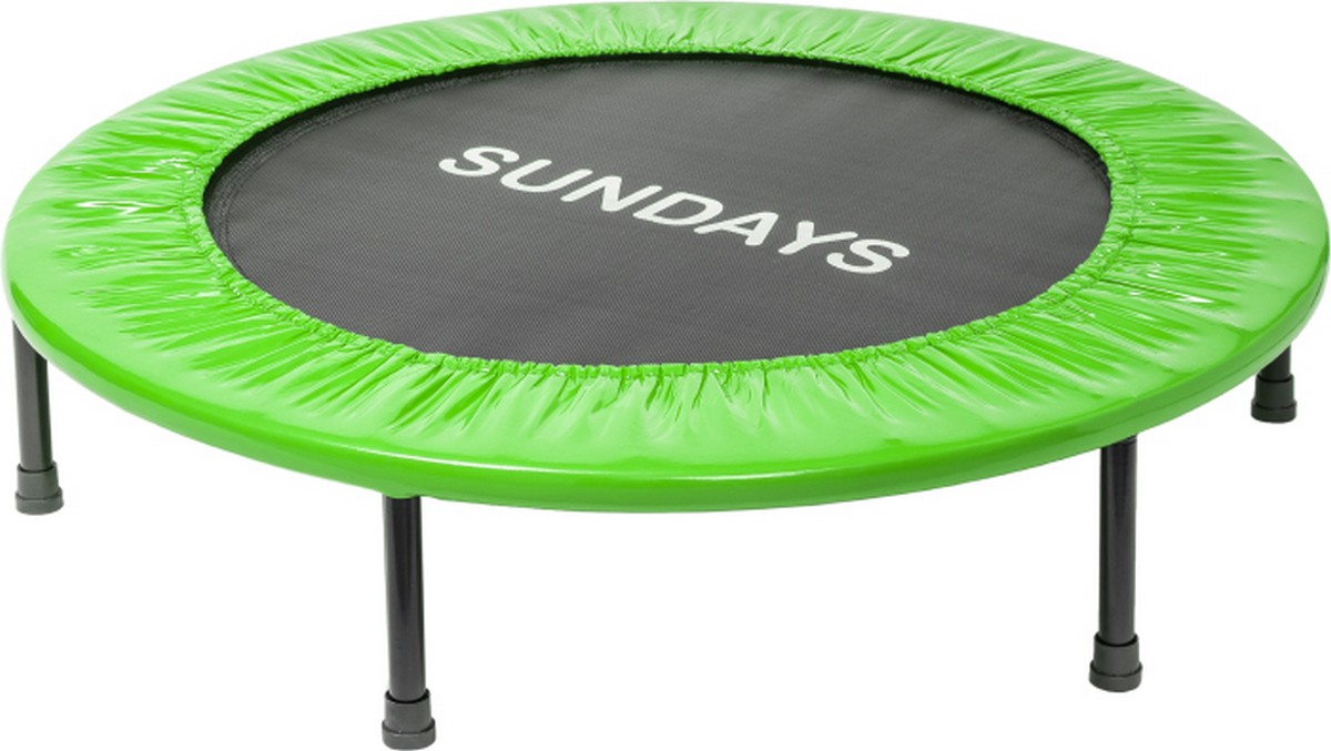Батут Sundays Fitness D101 377042 зеленый 1200_677