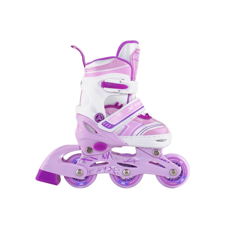 фото Раздвижные роликовые коньки alpha caprice x-team violet