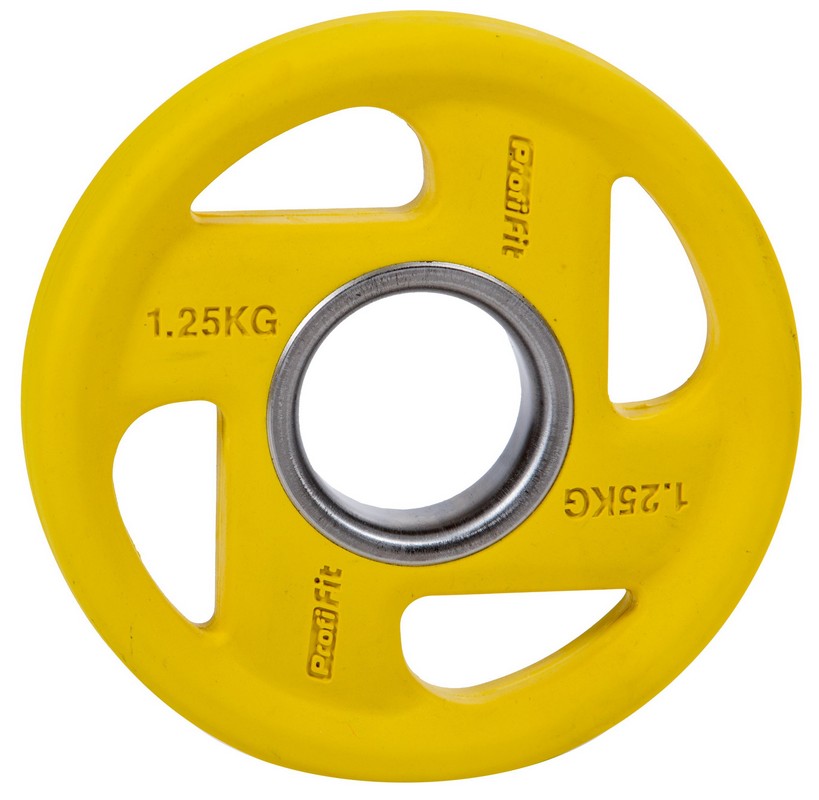 Диск обрезиненный цветной Fassion D51мм 1,25 кг Profi-Fit 819_800