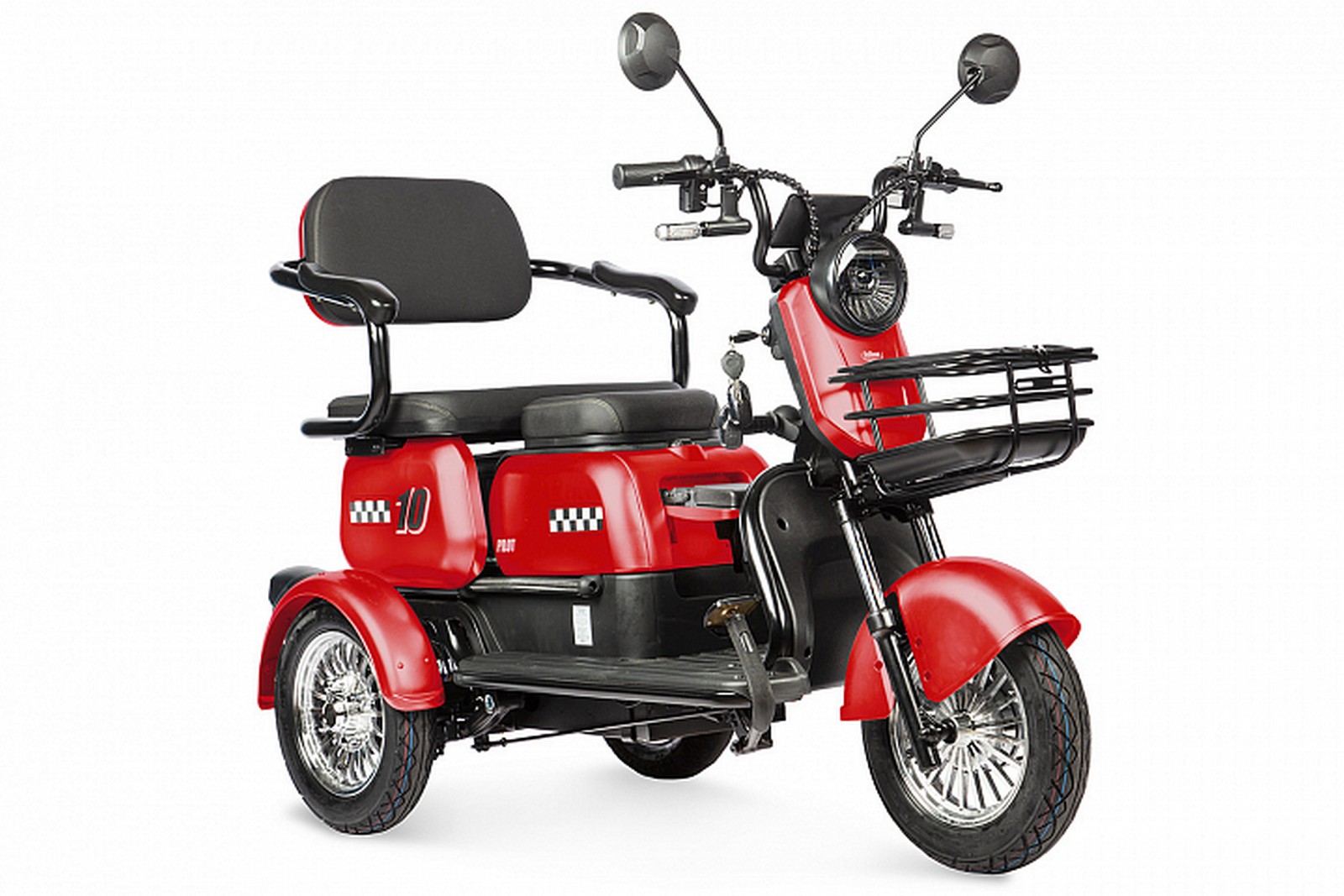 фото Трицикл rutrike бумеранг 022656-2339 красный