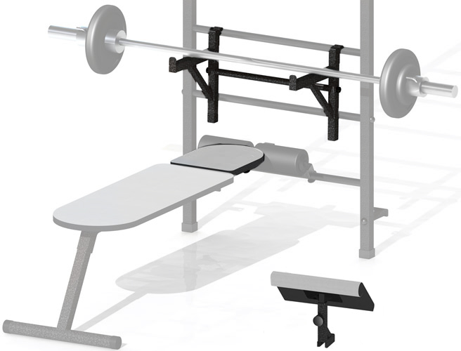 фото Комплект опций к скамье для пресса kampfer ksw professional bench press