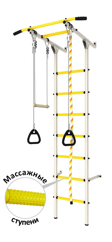 фото Детский спортивный комплекс dsk пристенный (с массажными ступенями) дскм-2с-7.06.г3.410.14-24