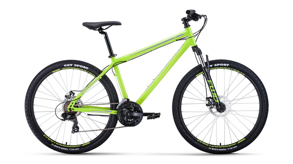 

Велосипед 27,5 quot; Forward Sporting 27,5 2.0 disc Светло-зеленый\Серый 19-20 г