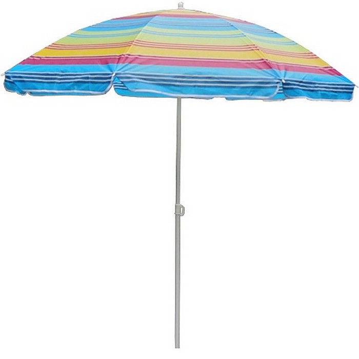 Зонт пляжный 001-025 радужный 200см