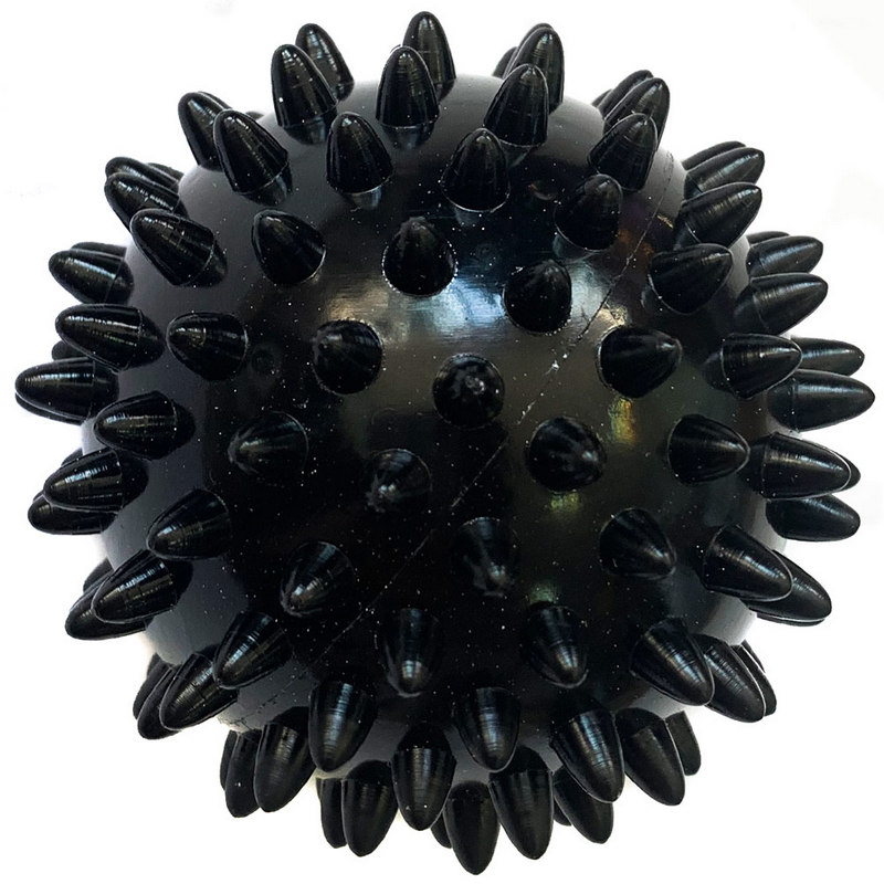 фото Мяч массажный твердый (черный) диаметр 7см t07638 nobrand
