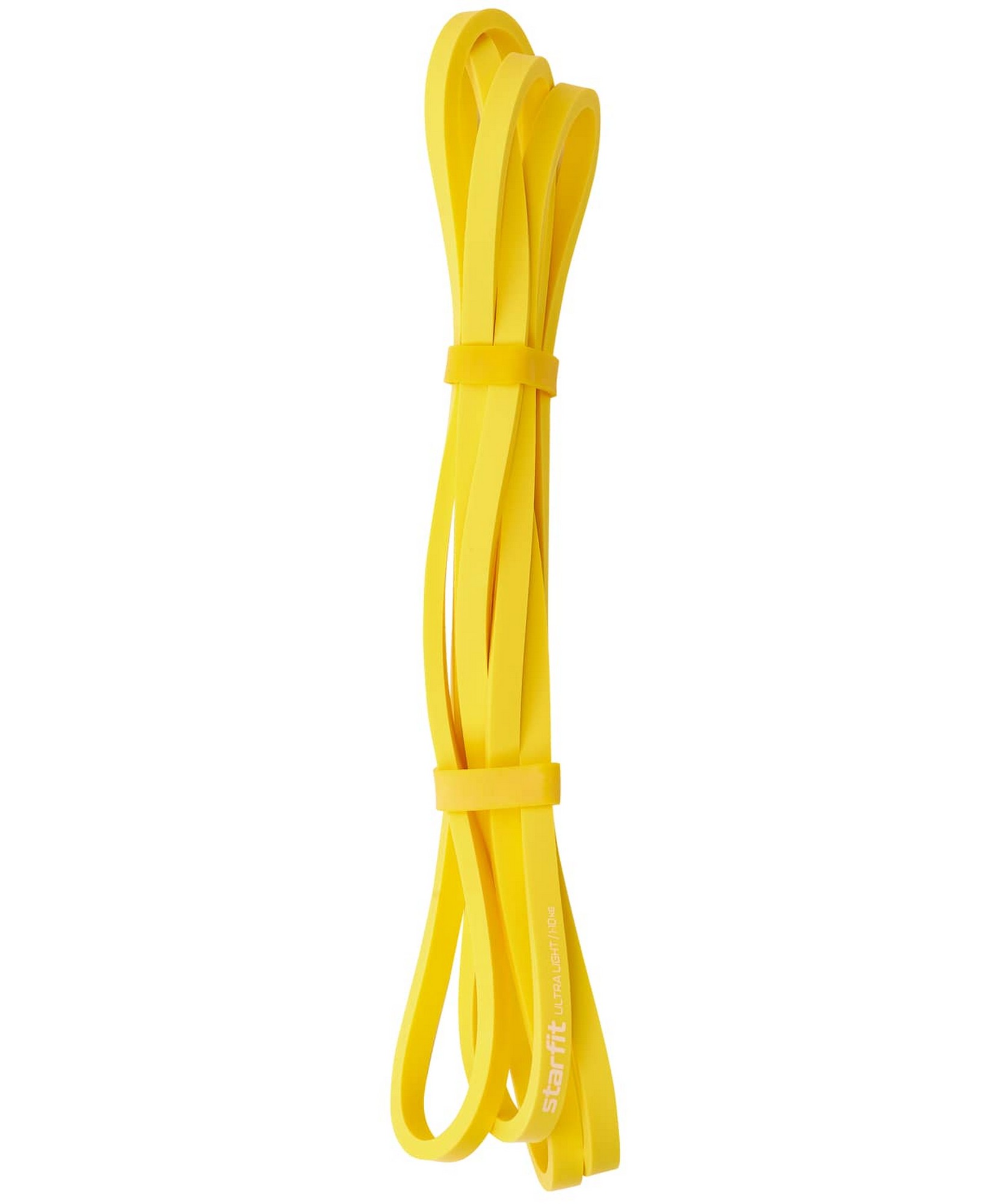 Эспандер ленточный для кросс-тренинга Star Fit 1-10 кг, 208х0,64 см ES-803 желтый 1667_2000