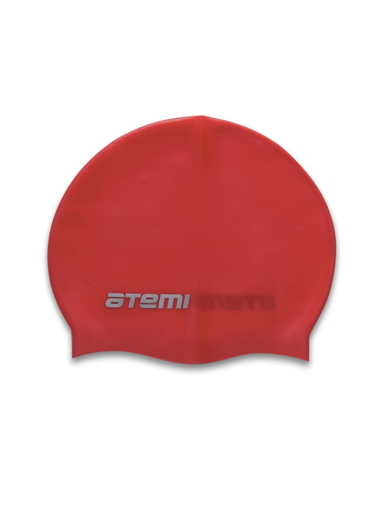 Шапочка для плавания Atemi силикон, красная, SC309 750_1000