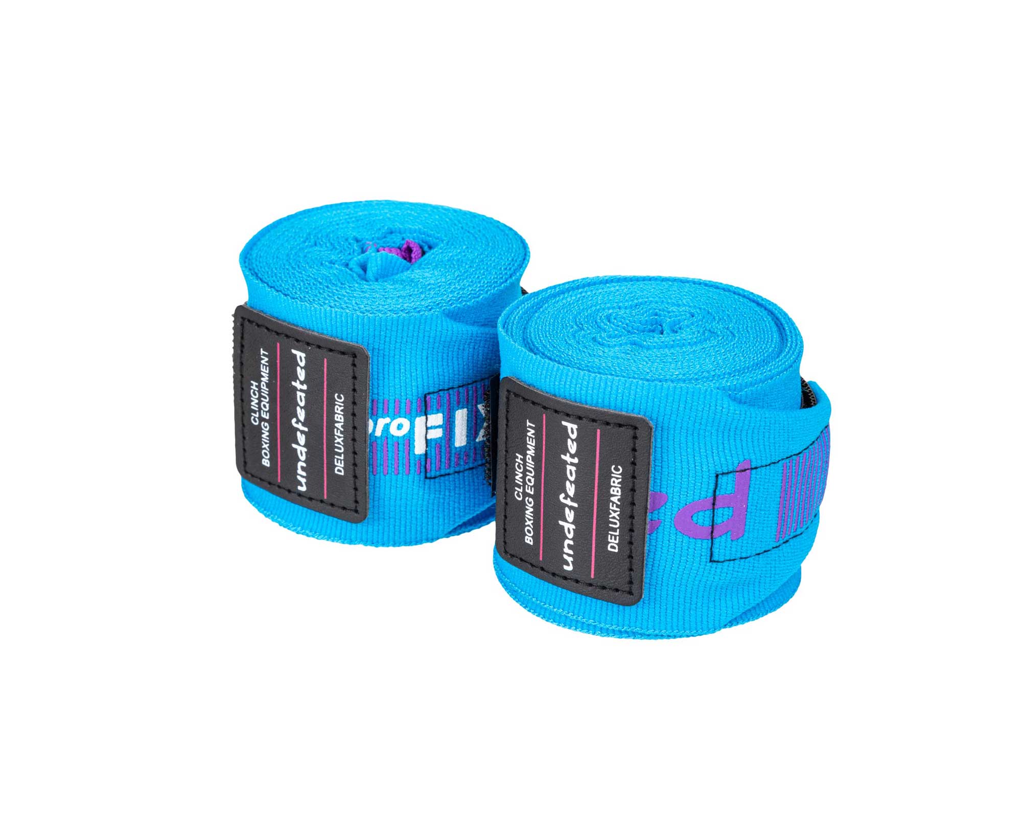 

Бинты боксерские, длина 3,5 м Clinch Boxing Hand Wrap Undefeated C240 светло-синий