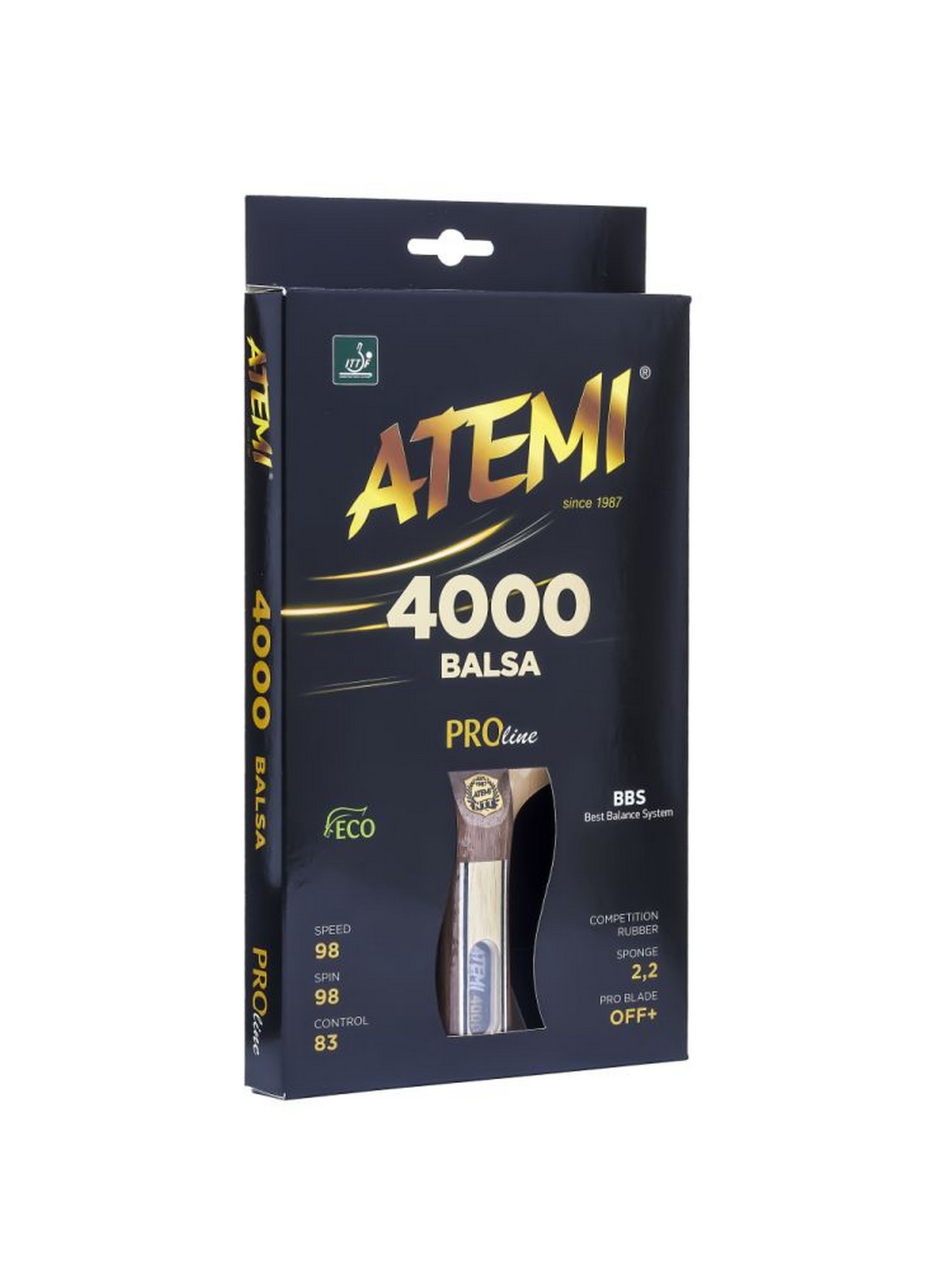 Купить Ракетка для настольного тенниса Atemi PRO 4000 AN,