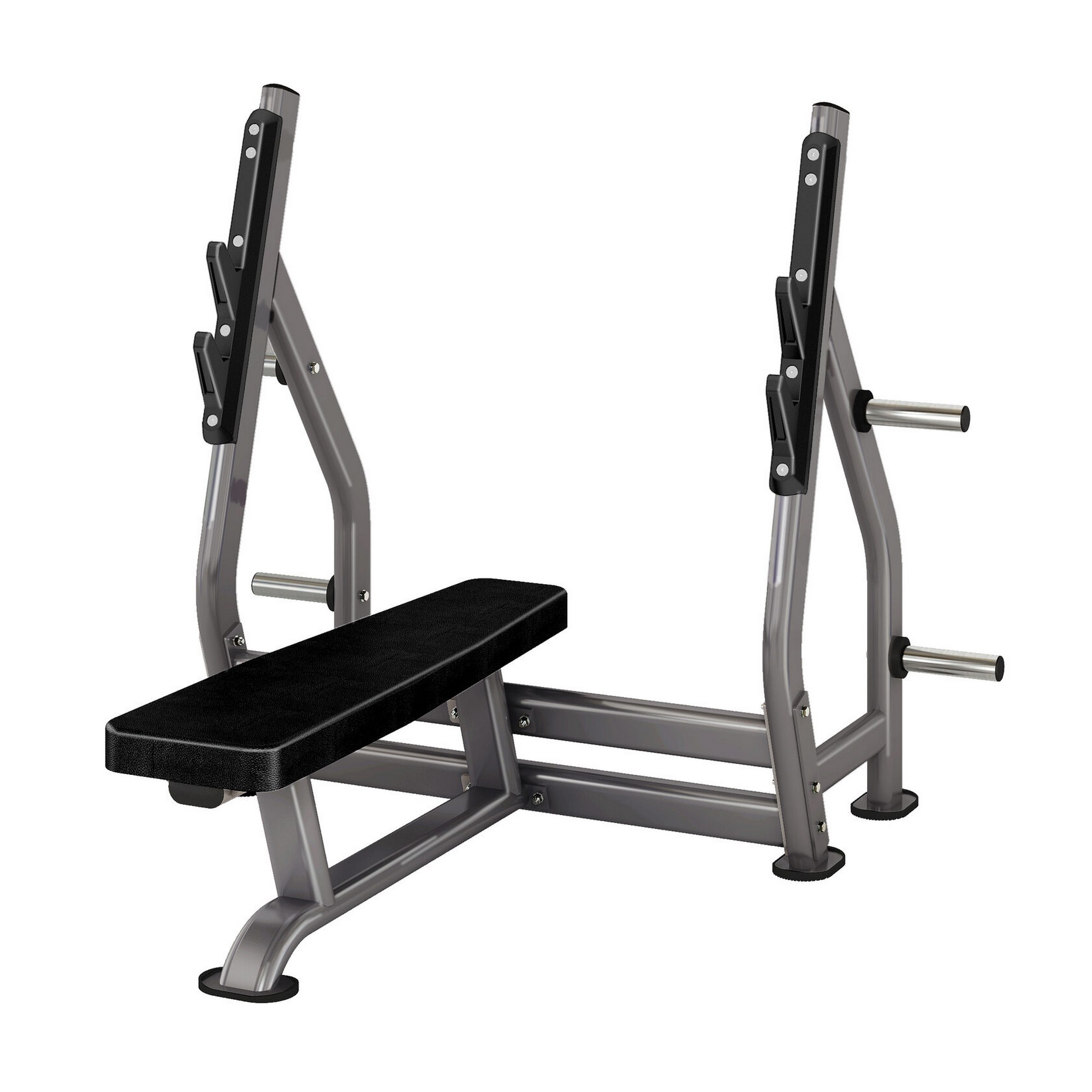 фото Олимпийская горизонтальная скамья для жима smith fitness dr-004b