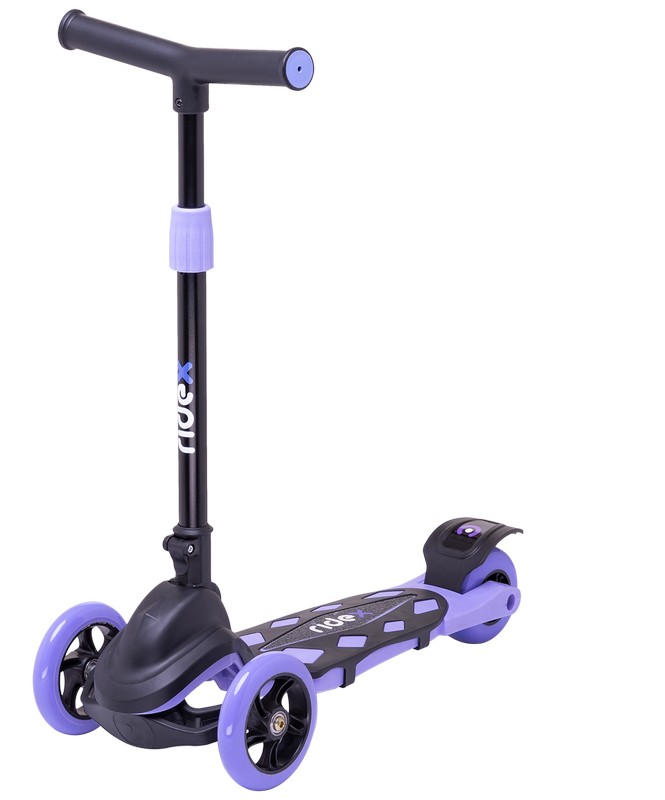 

Самокат 3-колесный Ridex Robin 3D 120/90 мм, фиолетовый