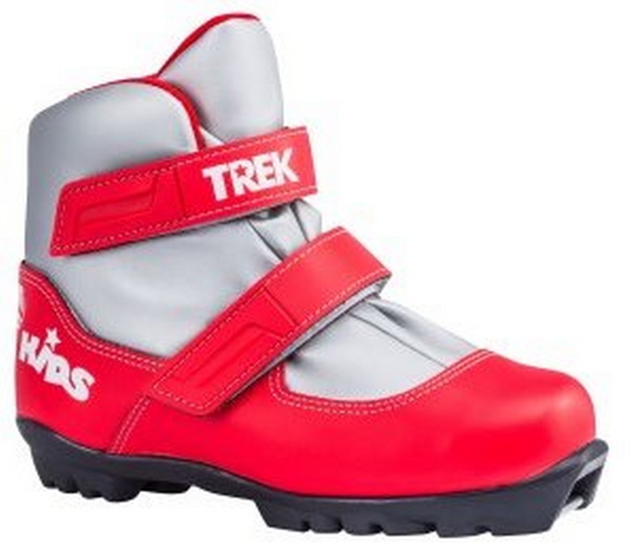 фото Лыжные ботинки детские sns trek kids1 красный