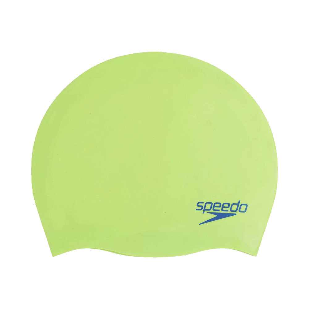 Купить Шапочка для плавания детская Speedo Molded Silicone Cap Jr 8-70990G767, зеленый, силикон,
