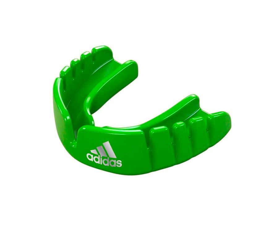 Капа одночелюстная Adidas Opro Snap-Fit Mouthguard зеленая adiBP30,  - купить со скидкой