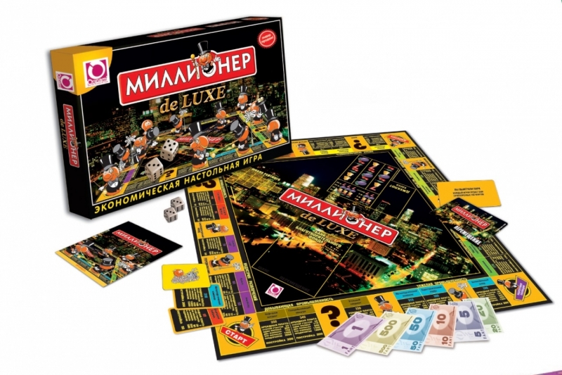 

Настольная игра 01828, Миллионер-Делюкс