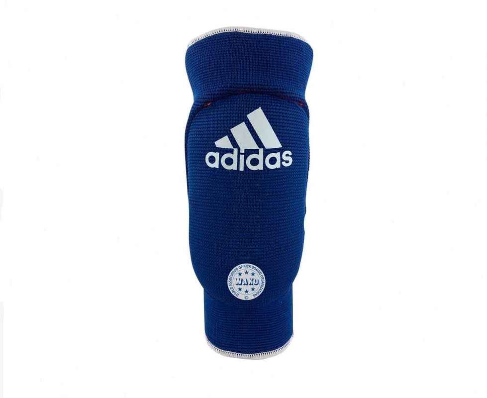 Купить Защита локтя двухсторонняя Adidas WAKO Elasticated Elbow Guard Reversible сине-красная adiWAKOEB01,