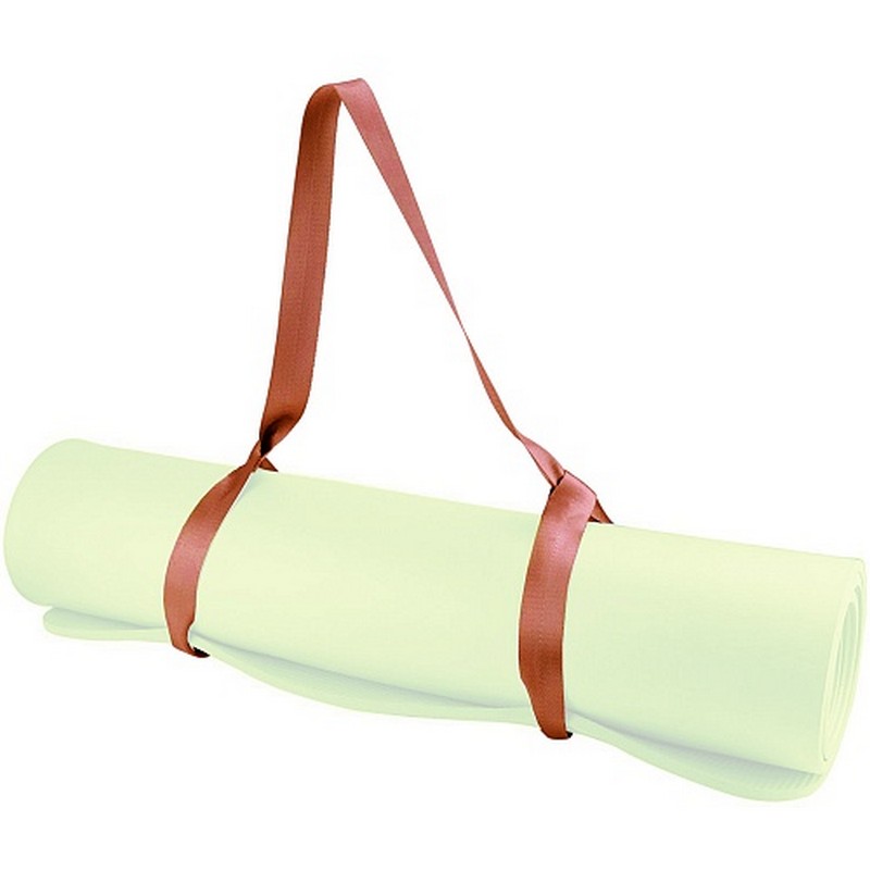 Ремешок для переноски ковриков и валиков Larsen PS 160 x 3,8 см коричневый (полиэстер) - фото 1