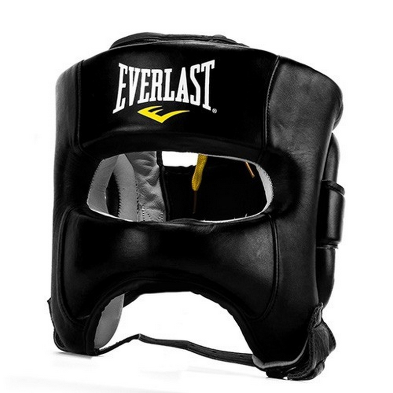 фото Шлем everlast elite leather, черный