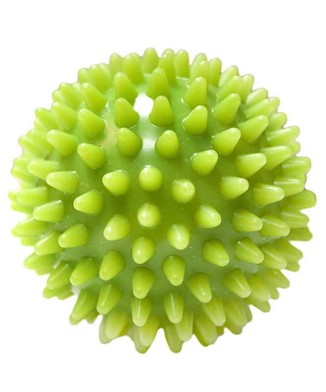 Мяч массажный Star Fit GB-601 7 см, зеленый - фото 1