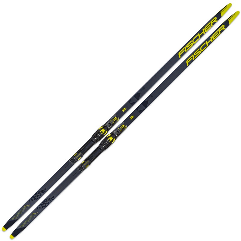 Лыжи беговые Fischer Speedmax 3D CL 902 Plus Stiff IFP Wax N07619 (черно/желтый) - фото 1