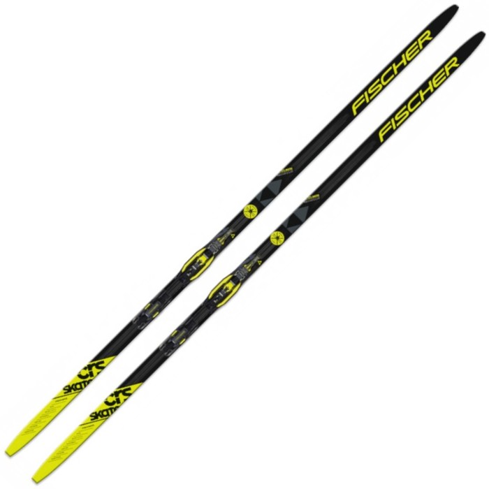 фото Лыжи беговые fischer crs skate ifp russia loppet wax (черно/желтый) n74019