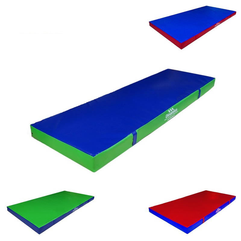 фото Мат гимнастический 200х50х5см винилискожа-антислип (холлослеп/холлофайбер) dinamika zso-001325