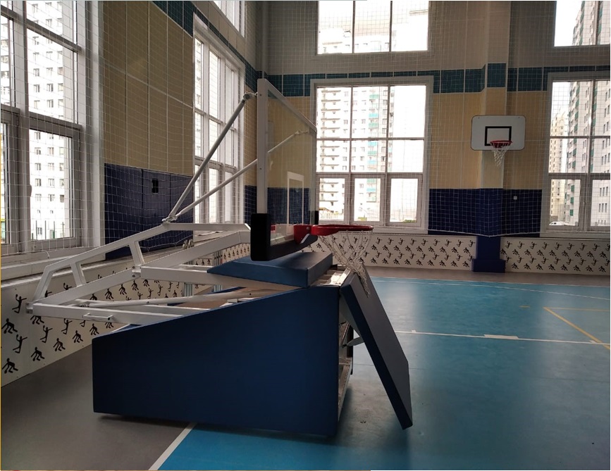 Стойка баскетбольная мобильная вынос 1,25 м. DSBasket 867_669