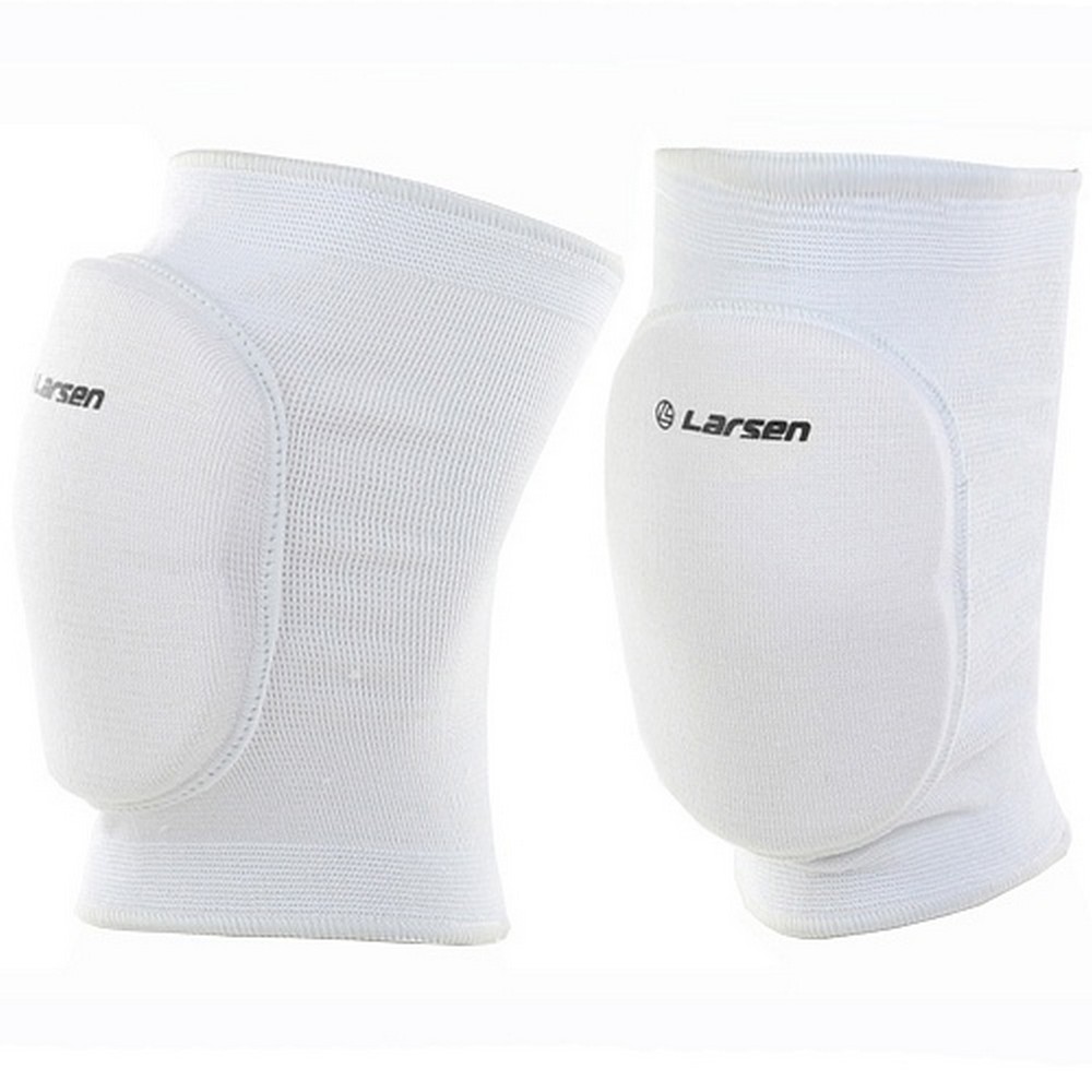 Защита колена Larsen ECE 049 белый 1000_1000