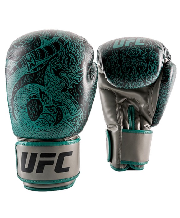 

Боксерские перчатки UFC PRO Thai Naga Green, 18oz