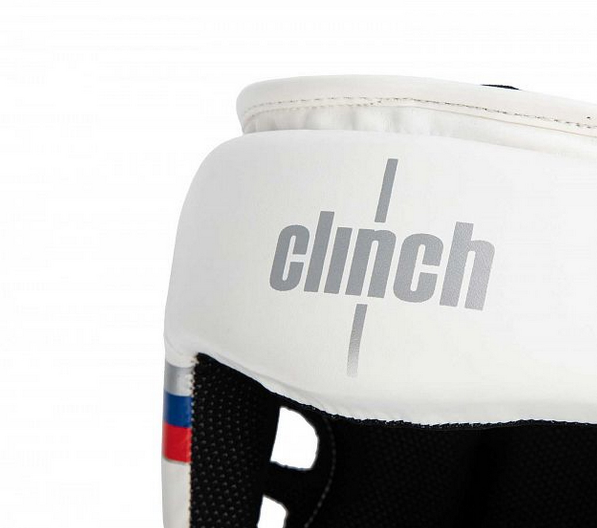 Шлем боксерский Clinch Olimp C112 белый 2000_1770