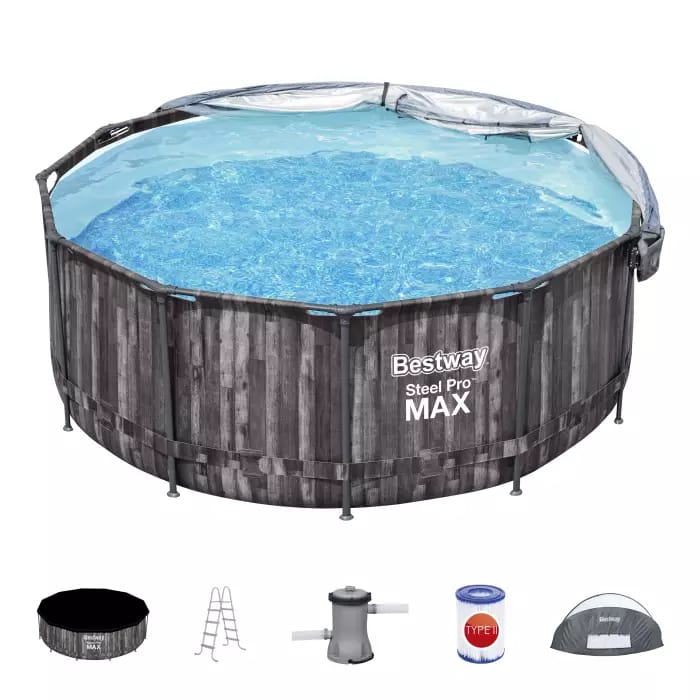 фото Каркасный бассейн bestway steel pro max 5619k, 366х122 см (комплект)