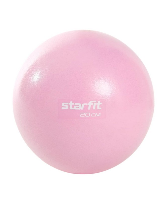 Мяч для пилатеса Core d20 см Star Fit GB-902 розовый пастель 665_800