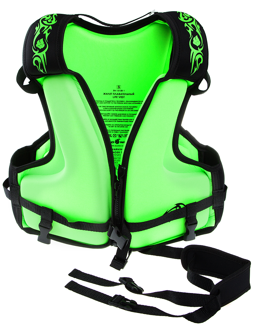 Купить Жилет спасательный Mad Wave Life Vest M0750 03 5 00W,