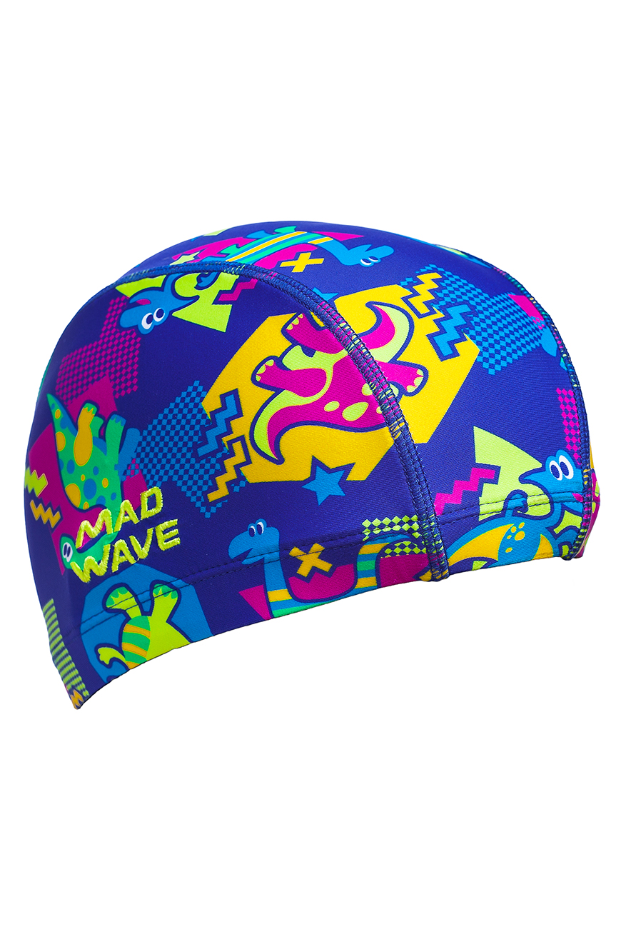 Юниорская текстильная шапочка Mad Wave DINOS M0529 02 0 00W,  - купить со скидкой