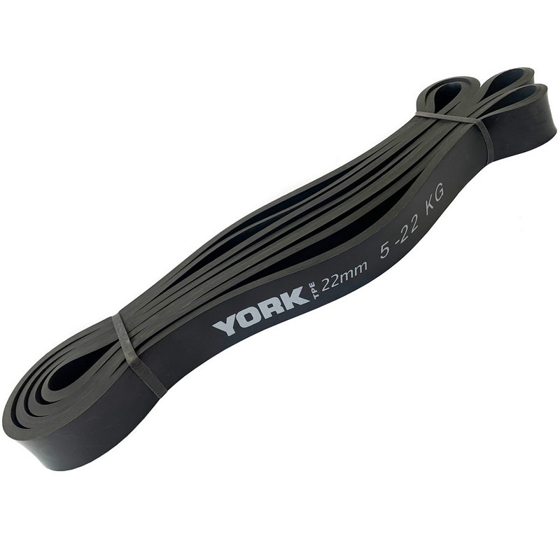 фото Эспандер sportex-резиновая петля quot;york quot; tpr crossfit 208х0,45х2,2см rbt-103/b34950 черный