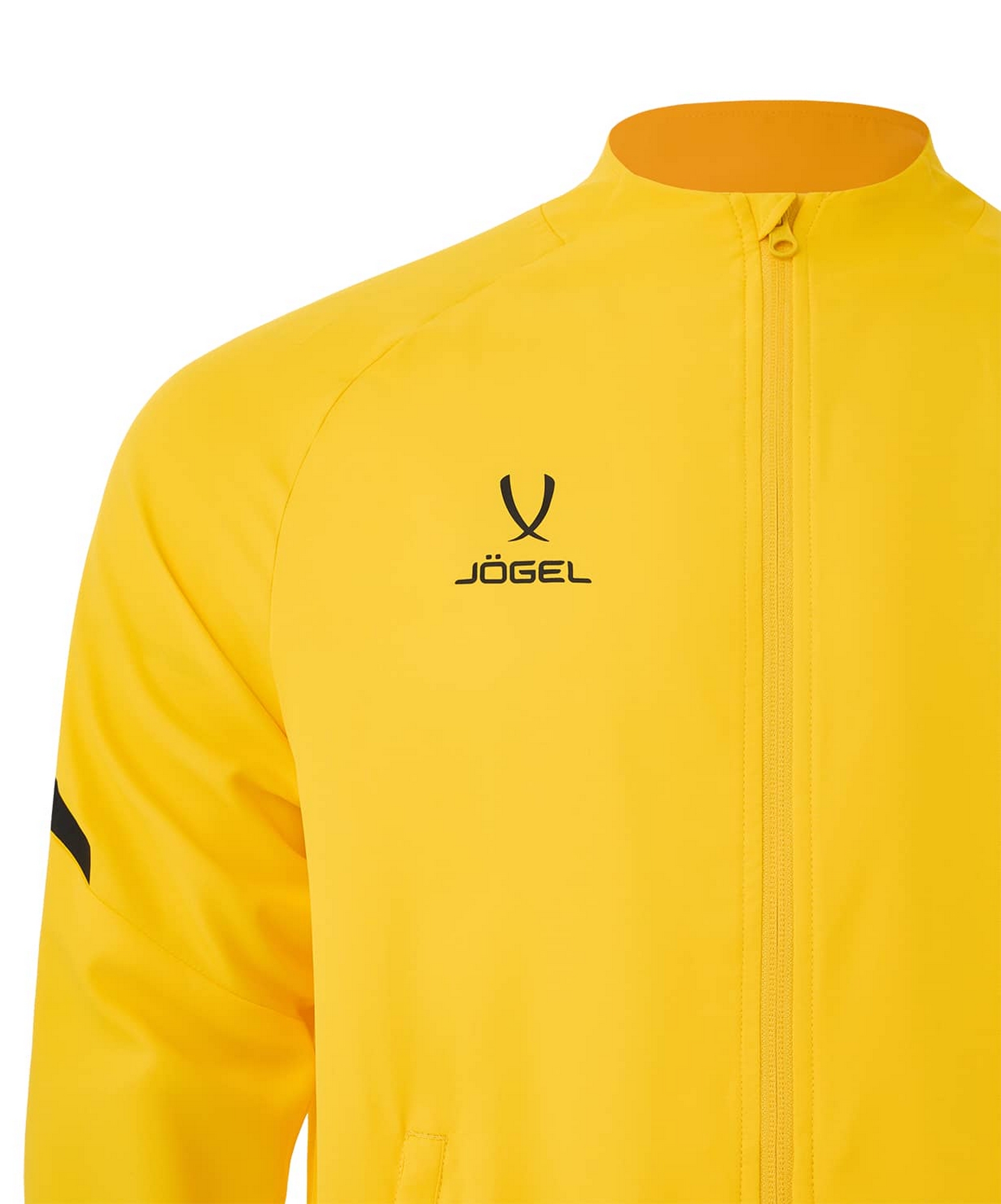 Куртка спортивная Jogel CAMP 2 Lined Jacket, желтый\черный 1663_2000