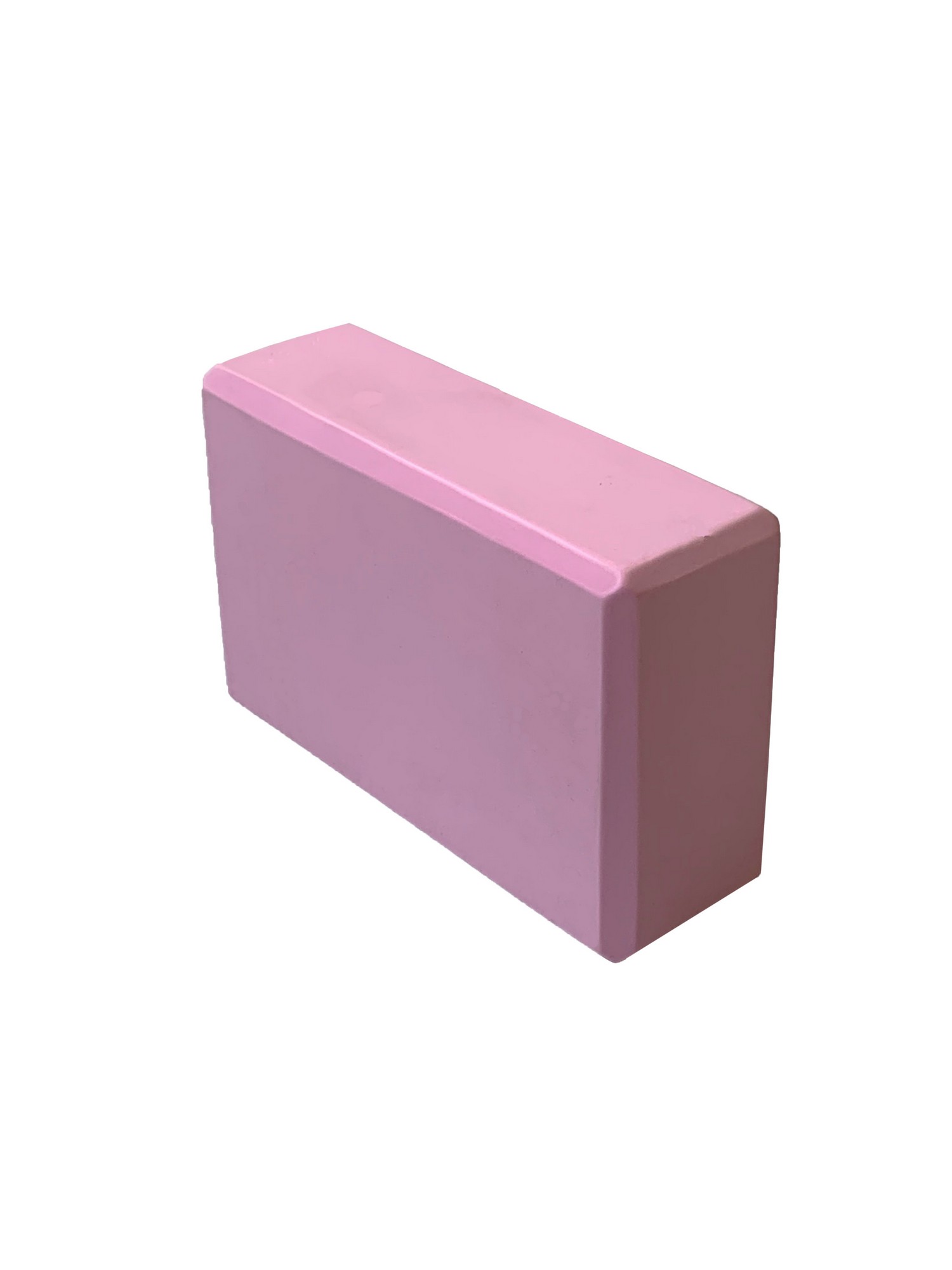 Йога блок Sportex полумягкий, из вспененного ЭВА 22,3х15х7,6 см E39131-45 розовый