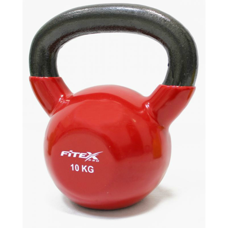 фото Гиря в виниловой оболочке 10 кг fitex pro ftx2201-10