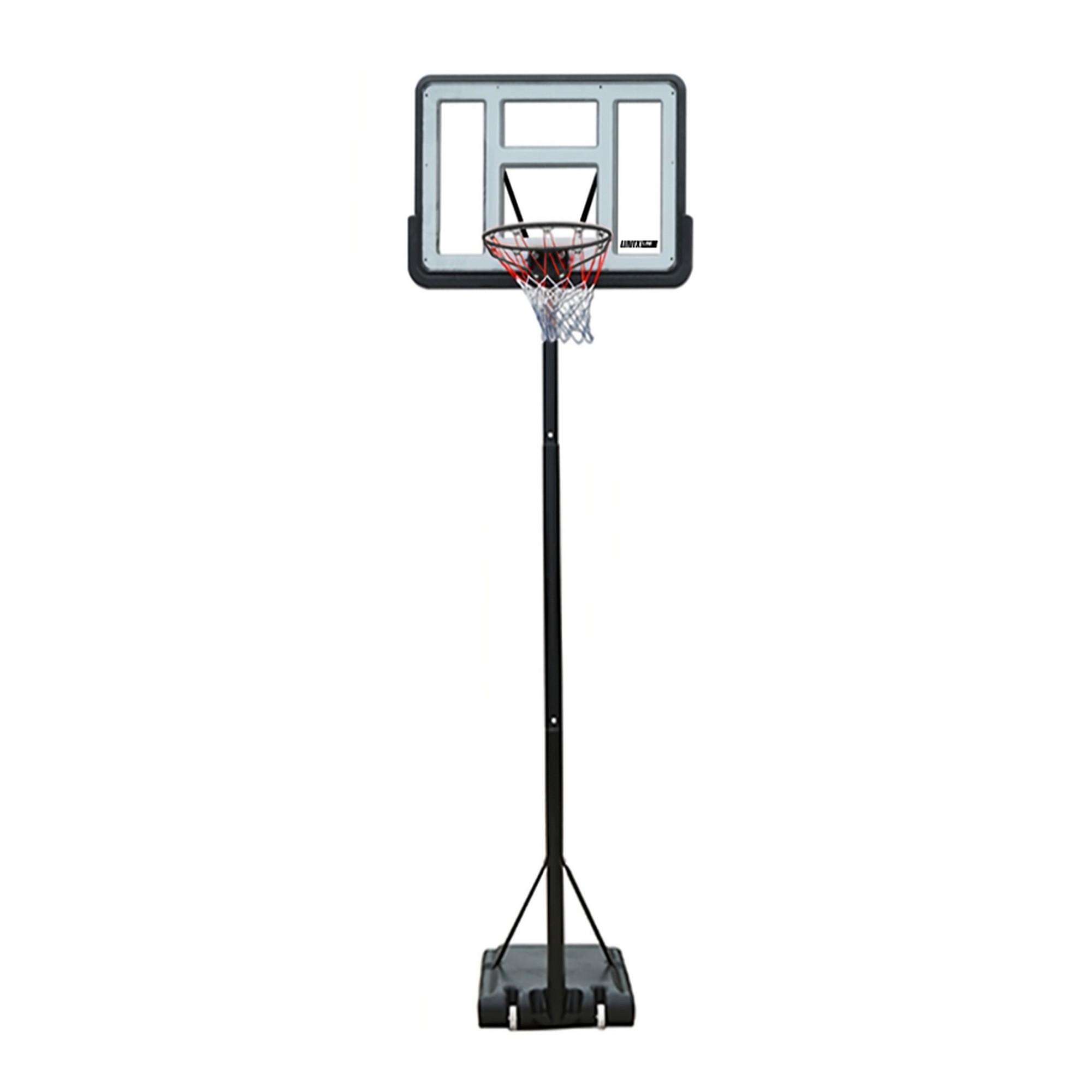 Баскетбольная стойка Unix Line B-Stand 44 quot;x30 quot; R45 H135-305cm BSTAS305W