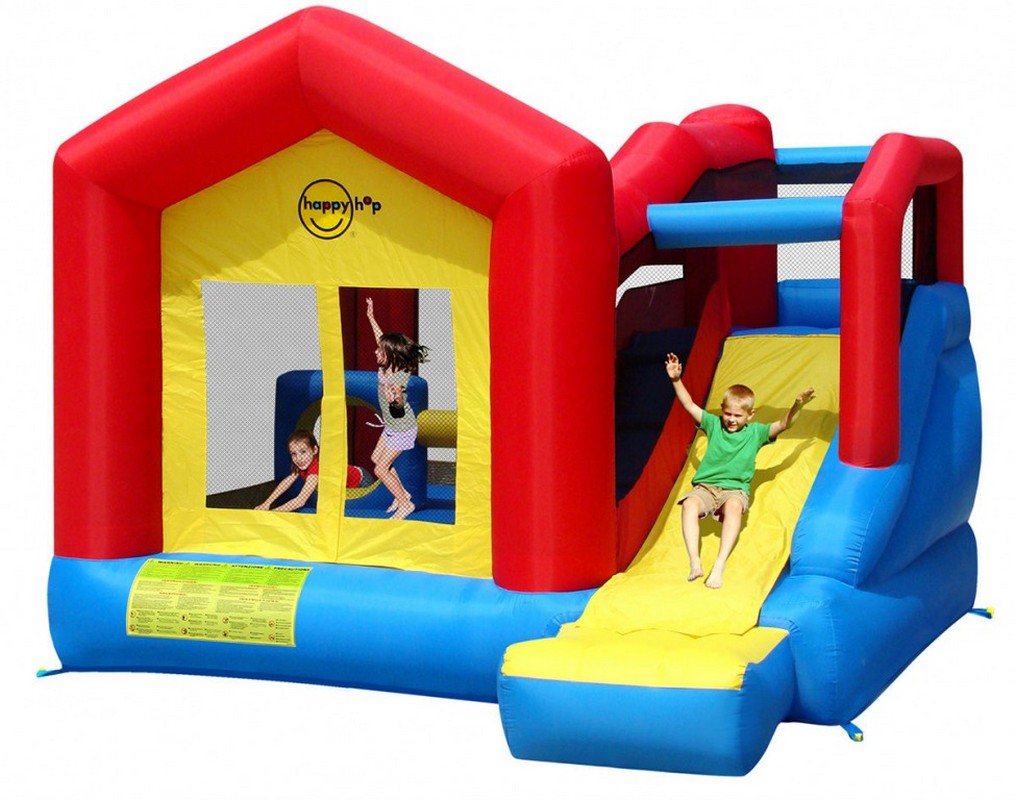 Детский надувной игровой центр Happy Hop Прыг-Скок 9064N